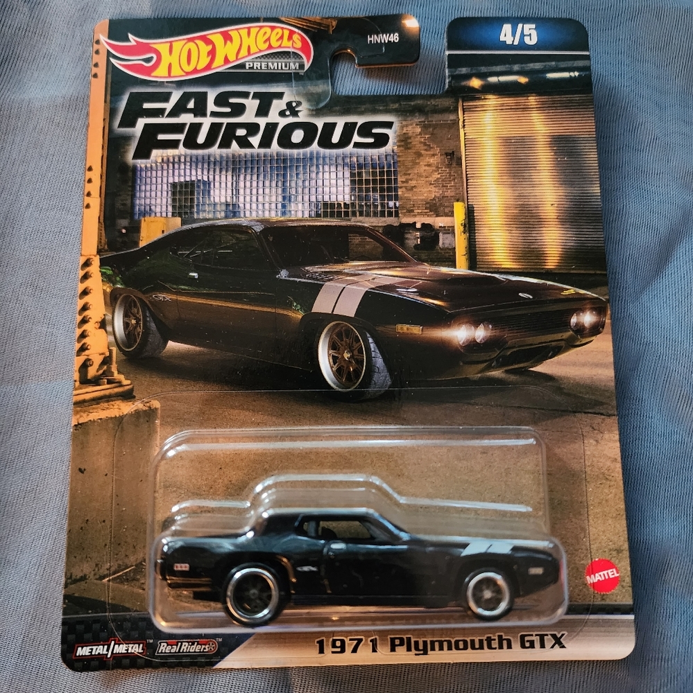 Hotwheels fast and furious plymouth gtx